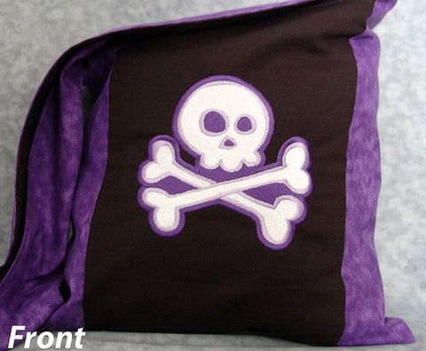Black & Purple Skull