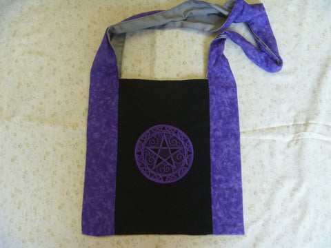 Purple and Black Pentagram