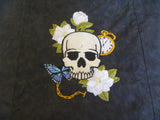 Skull and Flower Bag Design