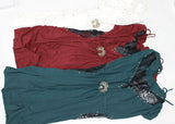 White, Maroon, Teal